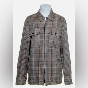 H&M Men’s Plaid Checkered Jacket